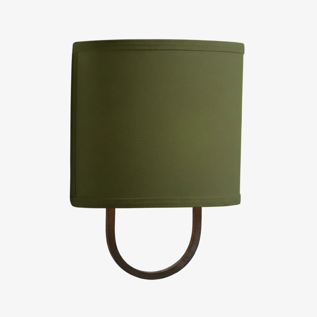 Nolvara Elegante Wandleuchte mit weichem Schirm und Metallarm
