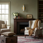 Load image into Gallery viewer, Ornato Luxe Modern Vanity Sconce - Art Deco Wall Light with Cylinder Shade
