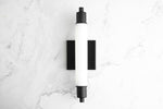 Load image into Gallery viewer, Ornato Luxe Modern Vanity Sconce - Art Deco Wall Light with Cylinder Shade
