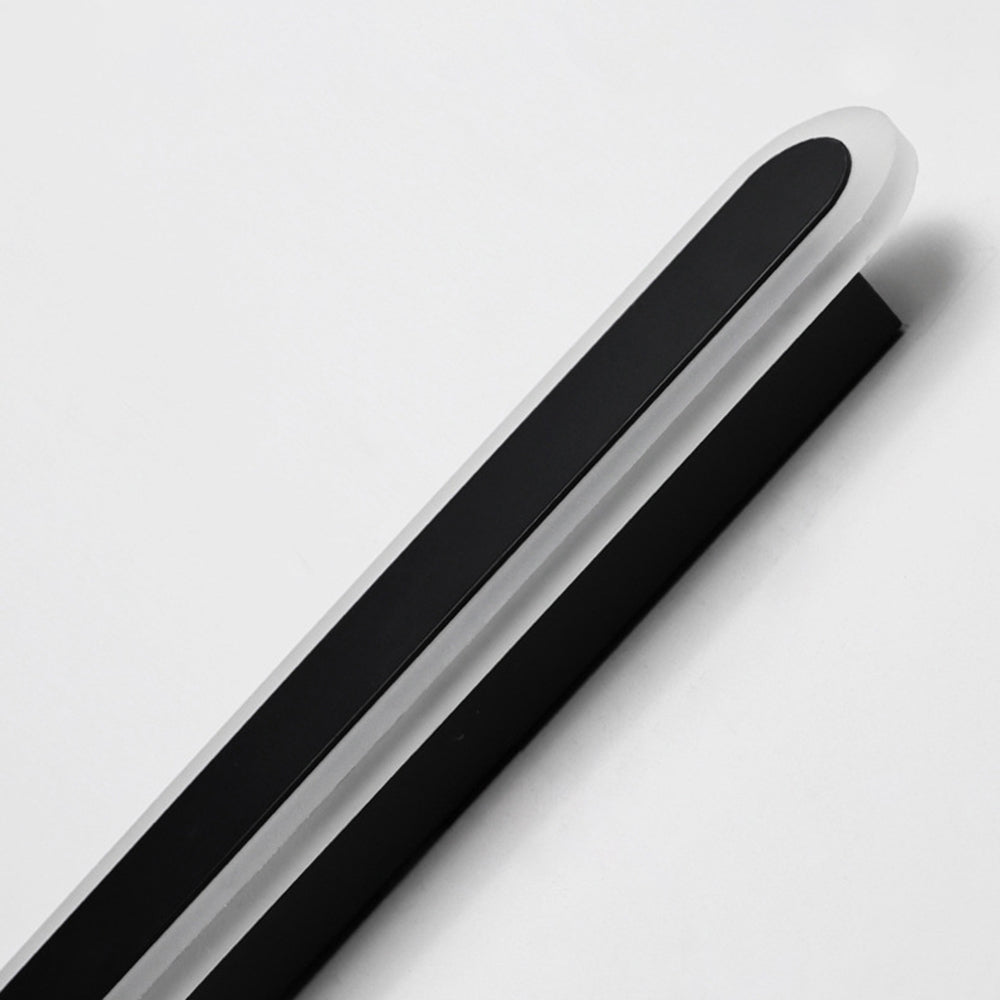 Luz de Pared Ovalada Metálica Minimalista Edge IP65 Impermeable para Exterior