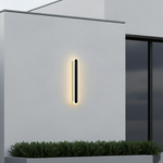 Cargar imagen en el visor de la Galería, Luz de Pared Ovalada Metálica Minimalista Edge IP65 Impermeable para Exterior