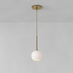 Load image into Gallery viewer, Selvion Sculptural Globe Pendant Light - Modern Glass Pendant Lamp - Sleek Design
