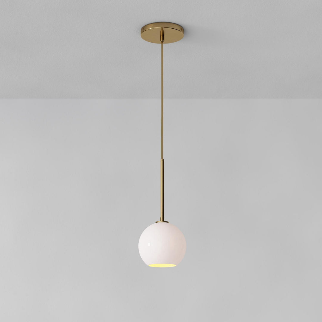 Selvion Sculptural Globe Pendant Light - Modern Glass Pendant Lamp - Sleek Design
