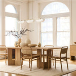 Load image into Gallery viewer, Ferosa Boat-Shaped Lampshade Linear Chandelier - Antique Brass with Milk Glass
