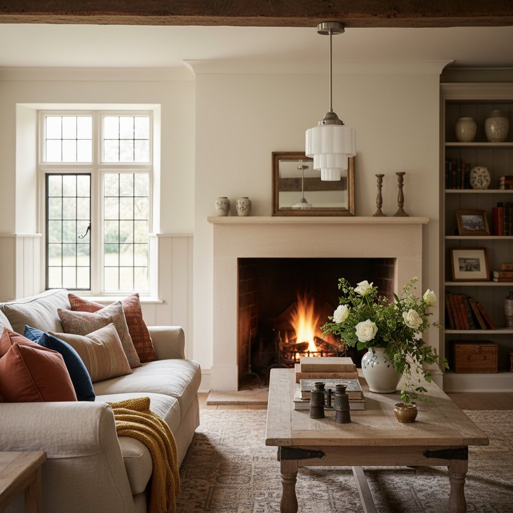 Geotower glazen hanglamp - elegante woningverlichting