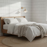 Lampe Murale Circulaire Sculpturale Minimaliste Discra — Luminaire Mural Style Naturel pour Couloir et Chambre U18