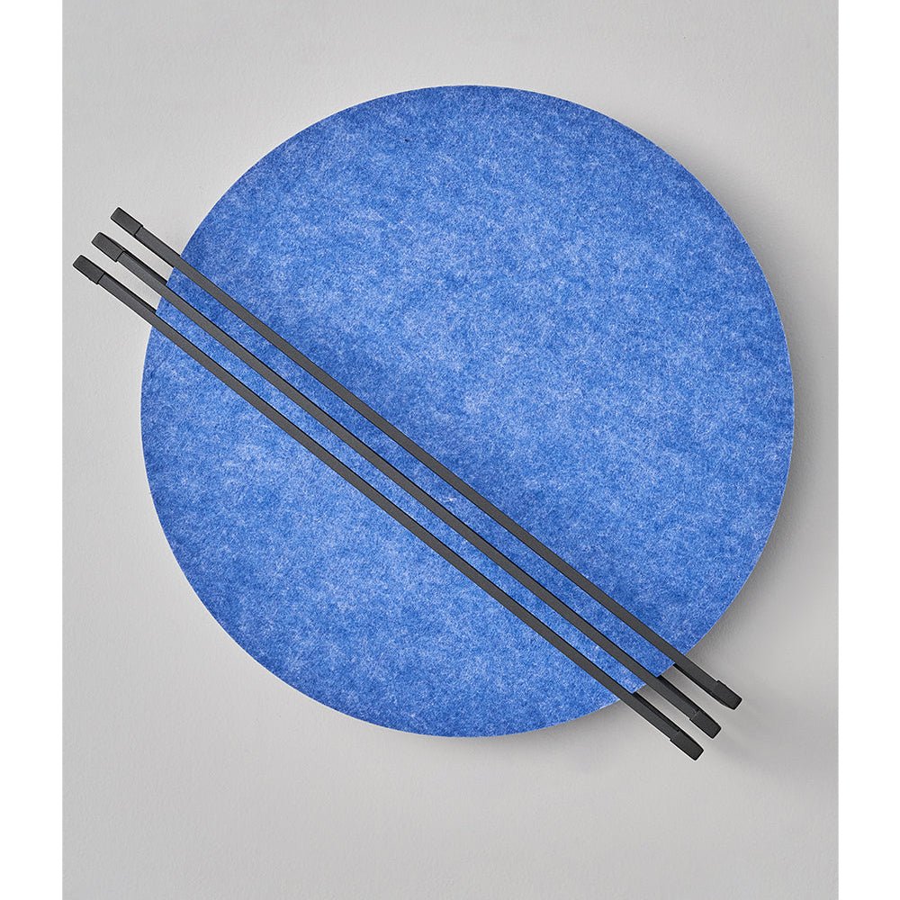 Aplique de pared Abstract Sunrise de fieltro