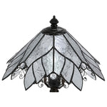 Cargar imagen en el visor de la Galería, Vintage Tiffany stained glass table lamp
