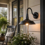 Cargar imagen en el visor de la Galería, Porch wall light beside chair and flowers