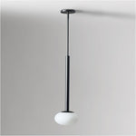 Load image into Gallery viewer, Rolvona Globe Pendant Light - Modern Oval Shade Hanging Lamp
