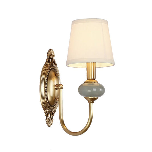 Orvane Sculptural Ceramic Modern Wall Sconce for Bedroom & Living Room