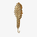 Afbeelding laden in galerijweergave, Type A antique-gold botanical iron wall hook