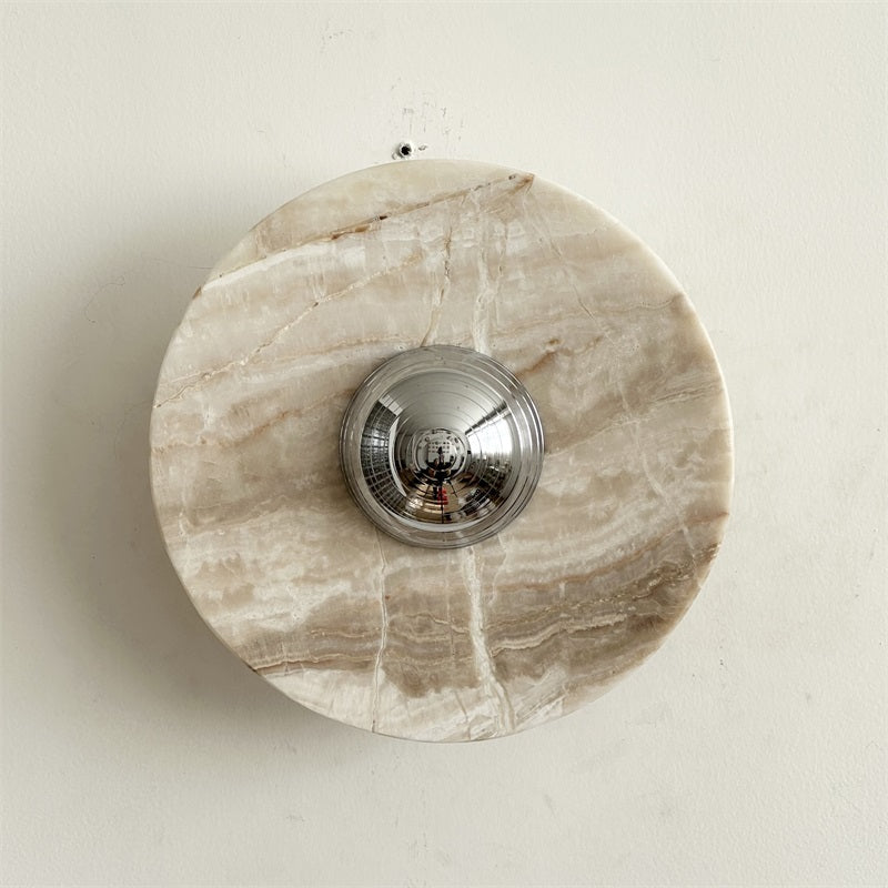 Calacatta Marmor Wandleuchte
