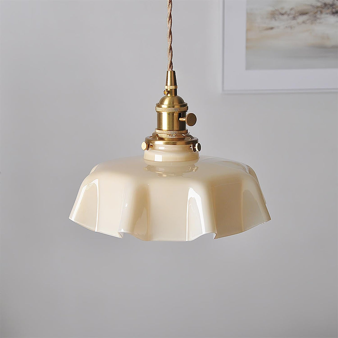 Skirted Ripple Pendelleuchte