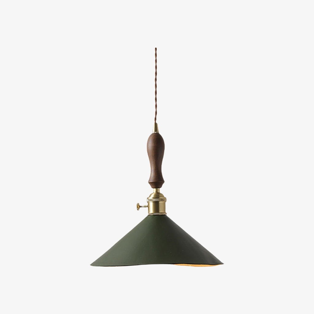 Modern Minimalist Leather Shade Pendant Light
