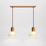 Cargar imagen en el visor de la Galería, Rustic Woven Rope Glass Pendant Light Collection
