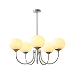 Cargar imagen en el visor de la Galería, Candelabro Moderno Marshmallow de Vidrio