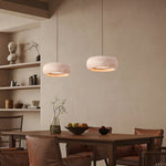 Load image into Gallery viewer, Wabi Sabi Style Travertine Stone Pendant Light