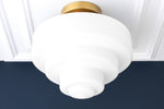 Load image into Gallery viewer, Geotower Tiered Globe Contemporary Ceiling Lamp for Bedroom &amp; Foyer
