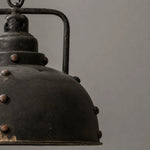 Cargar imagen en el visor de la Galería, Close view of aged dome shade edge