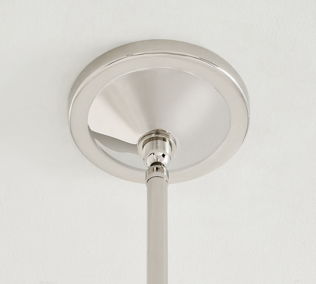 Yolvira Modern Outdoor Lantern Pendant - Metal Hanging Light for Exteriors