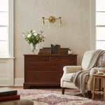 Load image into Gallery viewer, Pyralis Vintage-Style Cone Wall Sconce Brass Finish for Bedroom &amp; Corridor
