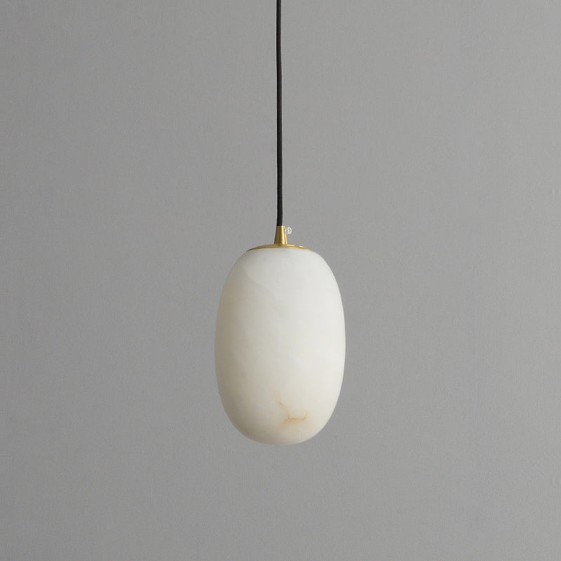 Lampa wisząca nocna z alabastru