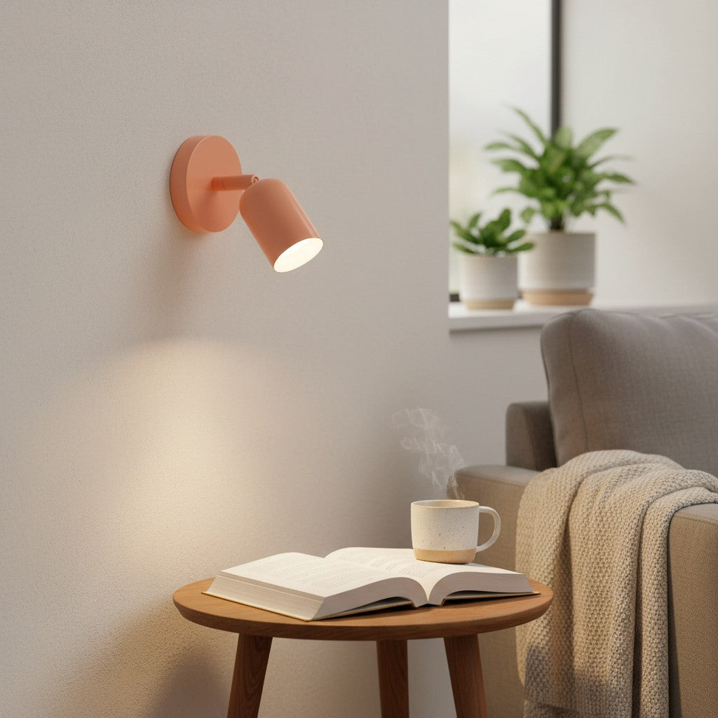 Bauvera Bauhaus-Geïnspireerde Wandlamp – Strakke Lijnen Bedlamp voor Interieur N53