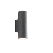 Midnight Glow Minimalist Cement Indoor Outdoor Wall Light