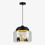 Afbeelding laden in galerijweergave, Beastlynn Dierlijke Glazen Hanglamp - Creatief Zoo Ontwerp Hanglamp voor Kinderkamer N23