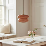 Load image into Gallery viewer, Opal Fluted Clear Glass Contemporary Pendant Lamp for Kitchen &amp; Hallway
