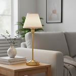 Afbeelding laden in galerijweergave, Bronzuno Textuurstof Bureaulamp – Moderne Metalen Voetverlichting voor Kantoren of Lounges