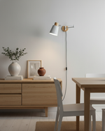 Load image into Gallery viewer, Collin Adjustable Plug In Wall Lamp
