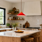 Cargar imagen en el visor de la Galería, Vintage Glass Pendant Lamp for Kitchen