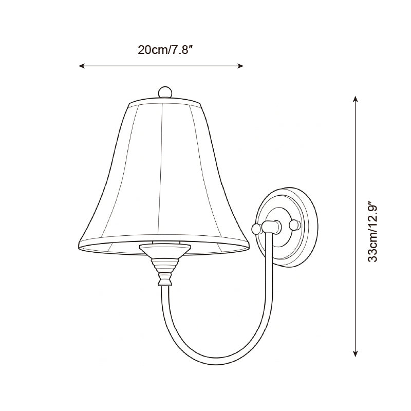 Lampa ścienna Bellis