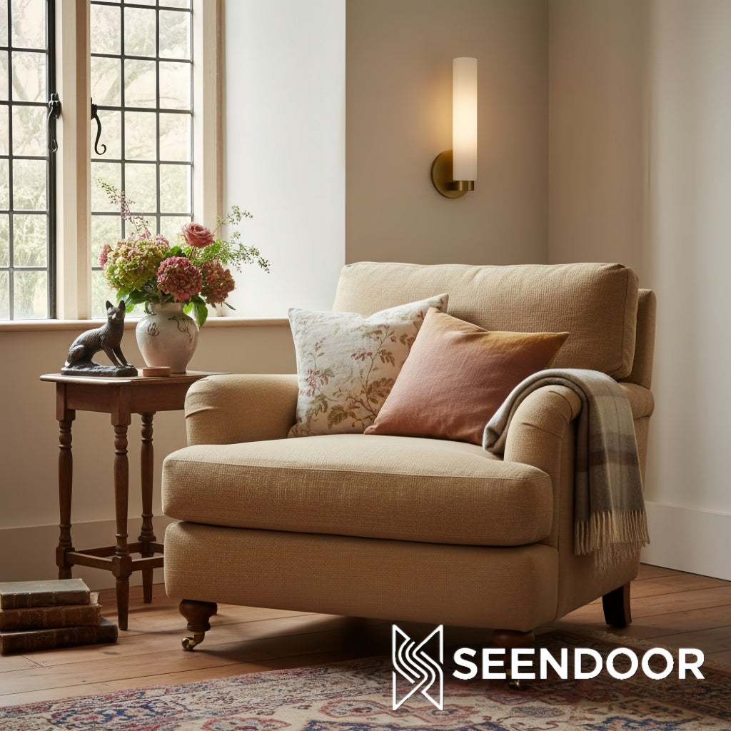 Rivora Fluted Glass Wall Sconce – Modern Indoor & Outdoor Lighting