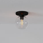 Load image into Gallery viewer, Selvion Modern Globe Pendant Light - Damp-Rated Bathroom Lighting - Luxe Glass Shade
