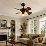 Charger l'image dans la visionneuse de la galerie, Ceiling fan light in a bright living room