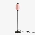 Bild in die Galerieansicht laden, Eloise Strukturierte Glas-Kürbis-inspirierte Stehlampe - Organische Kunstfertigkeit und Retro-Stil für Wohnzimmer