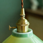Cargar imagen en el visor de la Galería, Brass holder and ceramic neck detail