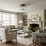 Load image into Gallery viewer, Luminique Clean Edge Modern Flushmount for Office &amp; Entryway
