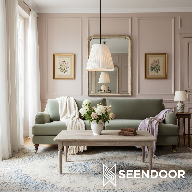 Luvora moderne stoffen geplooide kap hanglamp - eigentijdse elegante decoratieve hanglamp