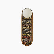 Style A fabric wall sconce