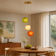 Coloria Pendelleuchte – Moderne Opalglas Hängeleuchte für Esszimmer