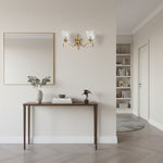 Load image into Gallery viewer, Lunetal Double-Head Wall Sconce – Vintage Metal Glass for Hallway and Bedroom