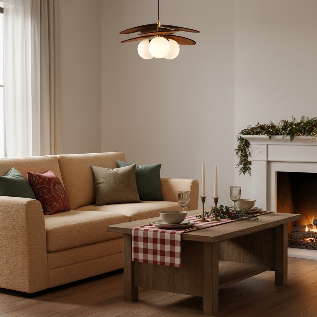 Orrise Artistieke Gelaagde Bloemblad Hanglamp - Natuur Geïnspireerde Lamp voor Entree en Slaapkamer