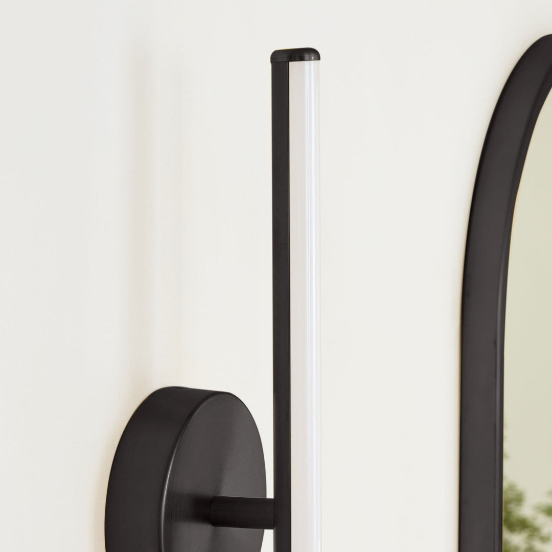 Voro Modern LED Wall Sconce - Metal Bathroom & Hallway Lighting Fixture
