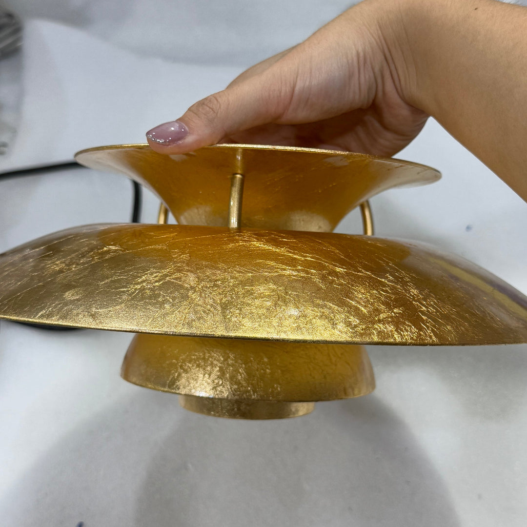 Lámpara Colgante PH con Lámina de Oro