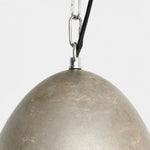 Cargar imagen en el visor de la Galería, Vintage Distressed Metal Dome Pendant Light