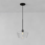 Load image into Gallery viewer, Merin Transparent Glass Sculpture Geometric Chandelier
